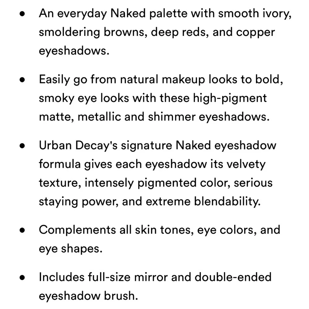 Urban Decay Naked Heat Eyeshadow Palette